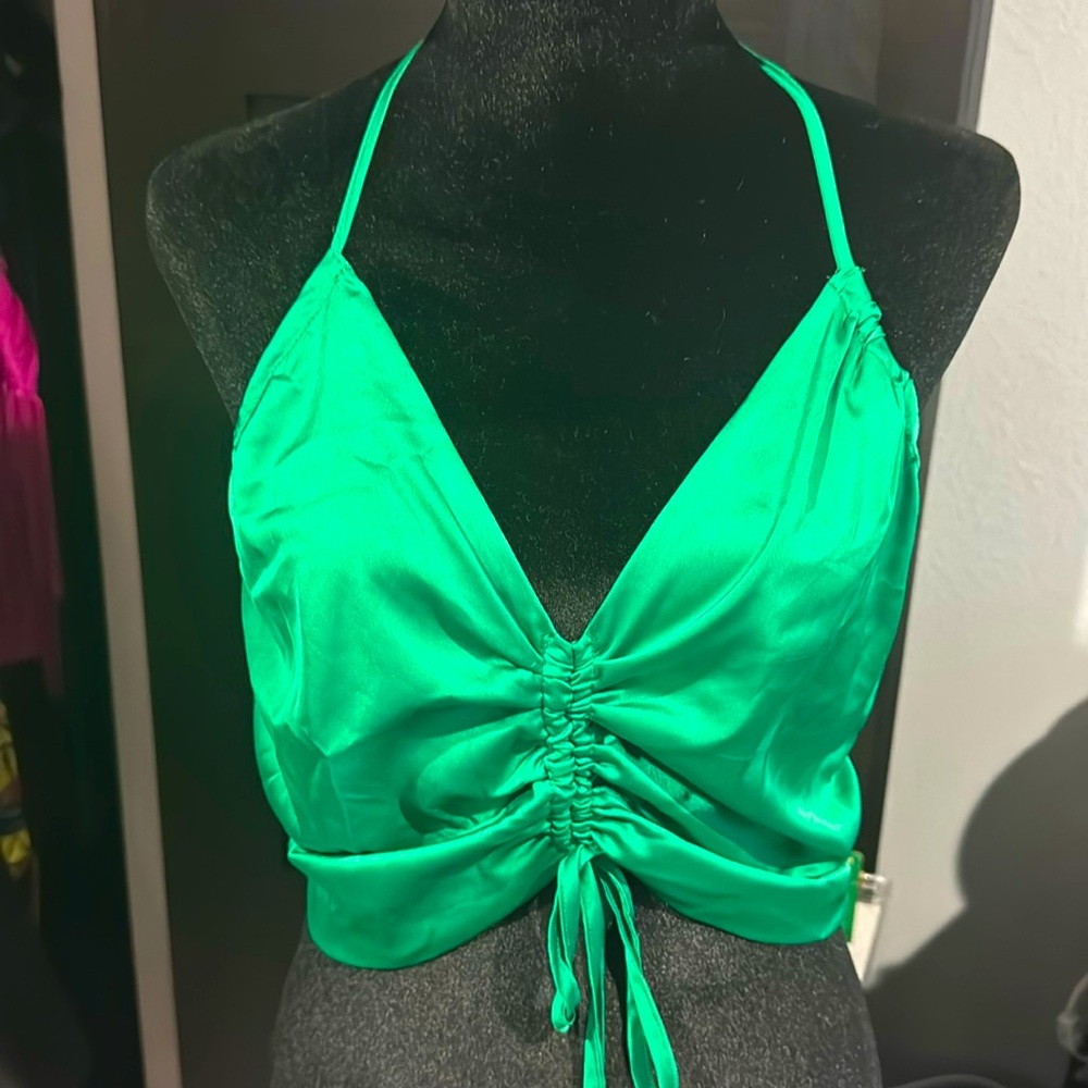 Cute holiday top ready for a night on the town!